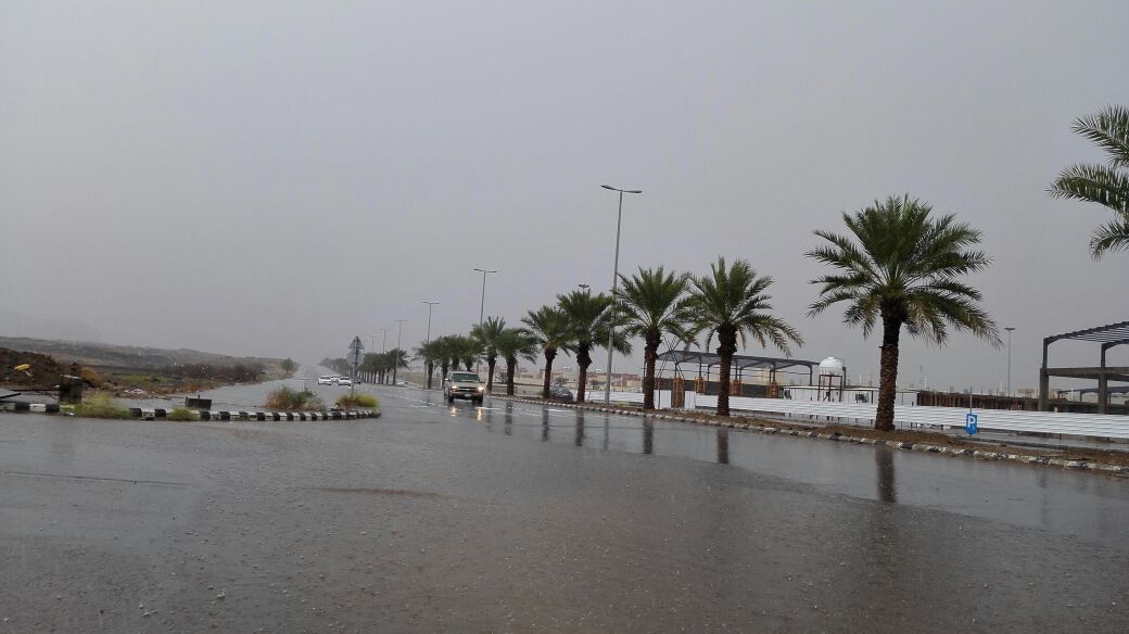 مدني جازان يحذر من الطقس: أمطار وبرد وسيول