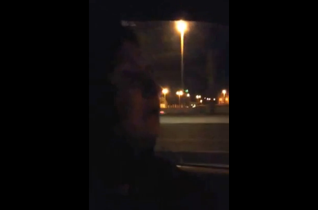 بالفيديو.. امرأة تقود السيارة في شوارع جدة!