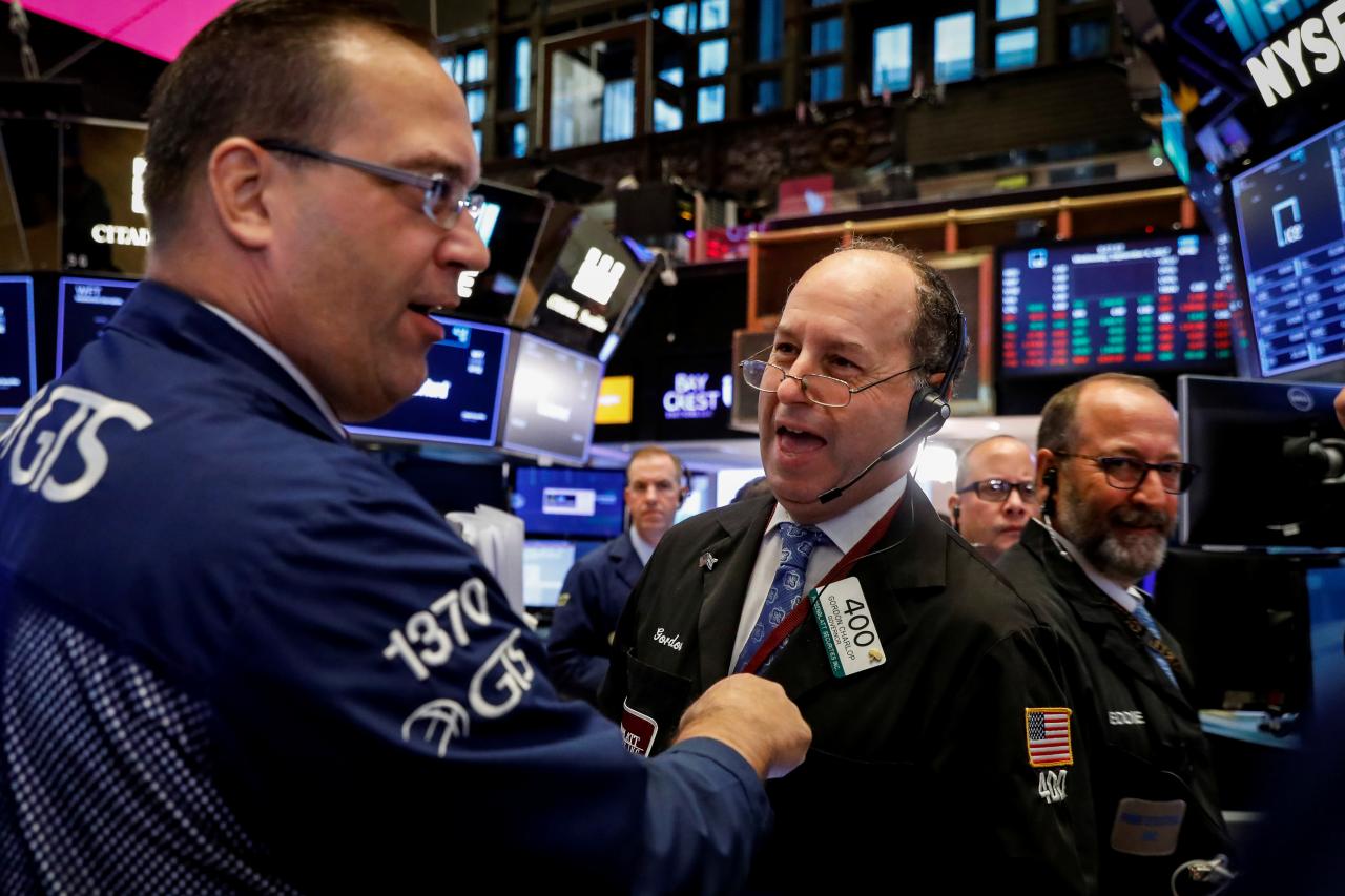سوق الأسهم الأمريكية يغلق على ارتفاع