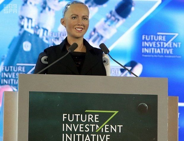 صوفيا تخطف أنظار رواد مبادرة مستقبل الاستثمار