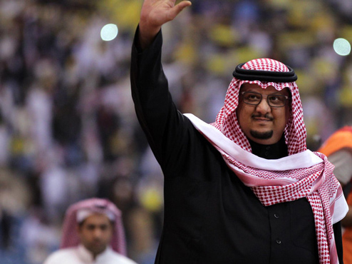 جمهور النصر يدعّم فيصل بن تركي في مباريات الدوري السعودي