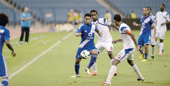 نهاية مباراة الهلال والفتح بالتعادل السلبي