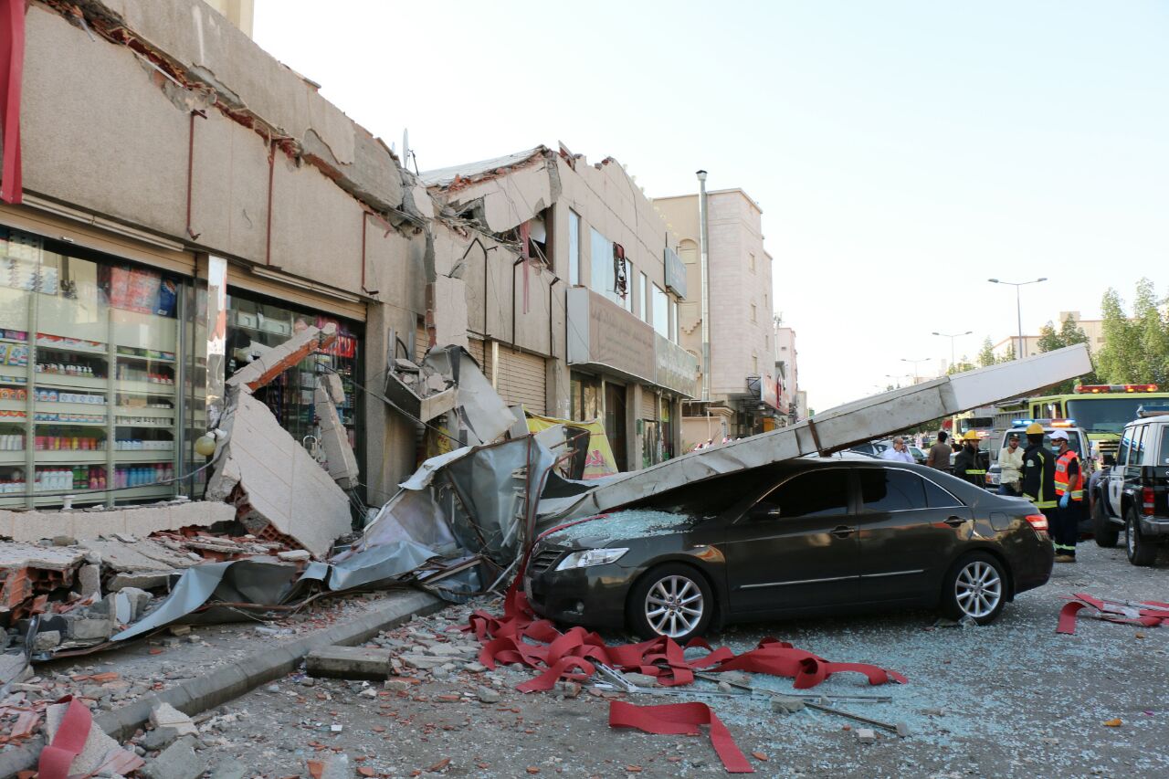 وفاة شخصين حتى الآن إثر انهيار مبنى في #مكة