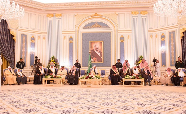 #تيوب_المواطن : الوزراء والأمراء يؤدون القسم أمام الملك سلمان