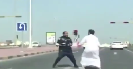 الداخلية الكويتية تكشف تفاصيل مقطع الاعتداء على رجل الأمن