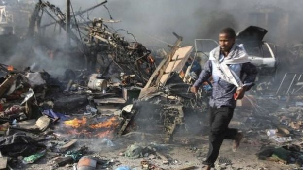 3 ضربات جوية أميركية للشباب في الصومال