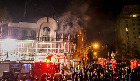 إدانة 48 إيرانيًا بالهجوم على سفارة السعودية في طهران