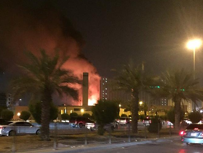 مدني الرياض يباشر حريقًا بجوار سكن الممرضات بمدينة الملك فهد