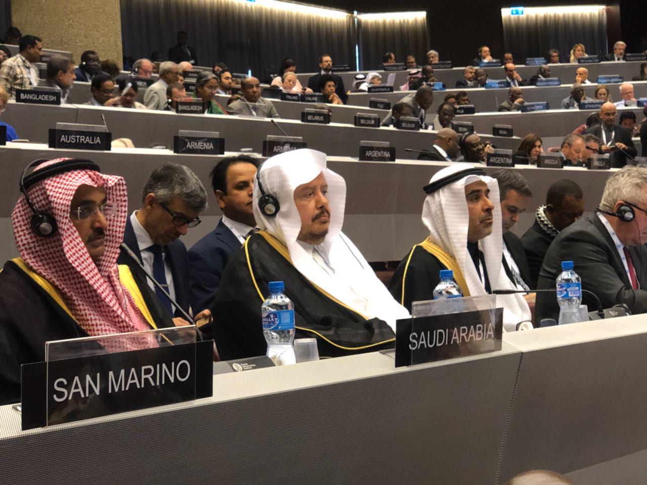 رئيس الشورى أمام الاتحاد البرلماني الدولي: صواريخ الحوثي تثبت استمرار دعم إيران للإرهاب