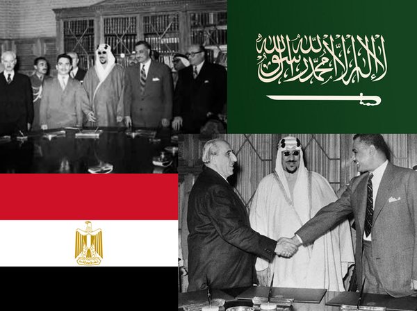 بالصور.. سفارة المملكة تسترجع التاريخ الحافل بين #السعودية و#مصر