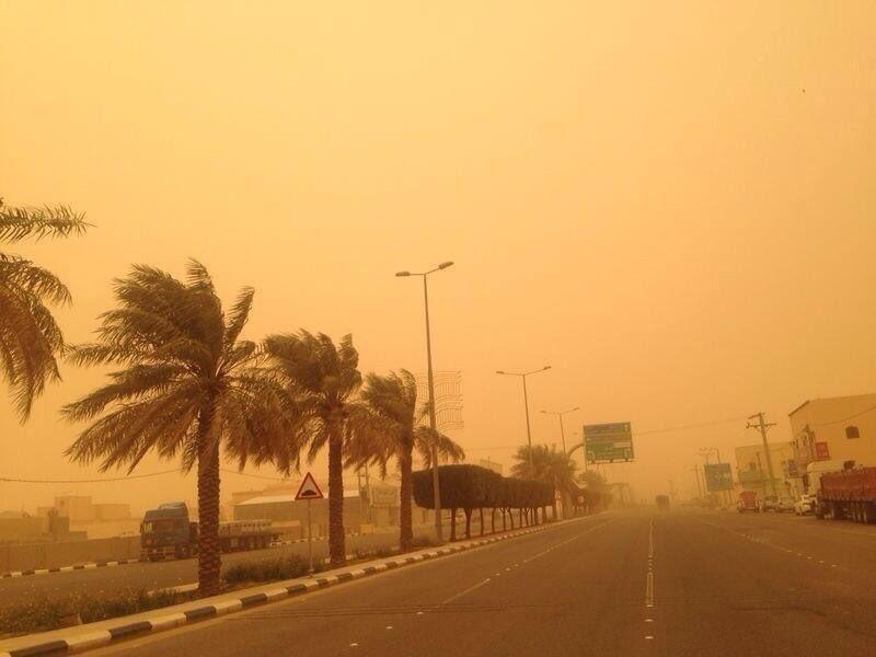 انخفاض درجة الحرارة في الرياض