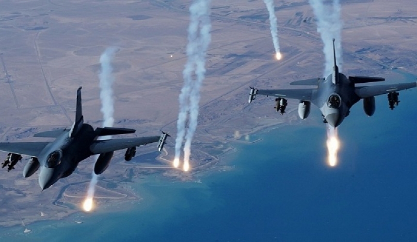 طائرات التحالف تدك مواقع الحوثيين والمخلوع بصنعاء