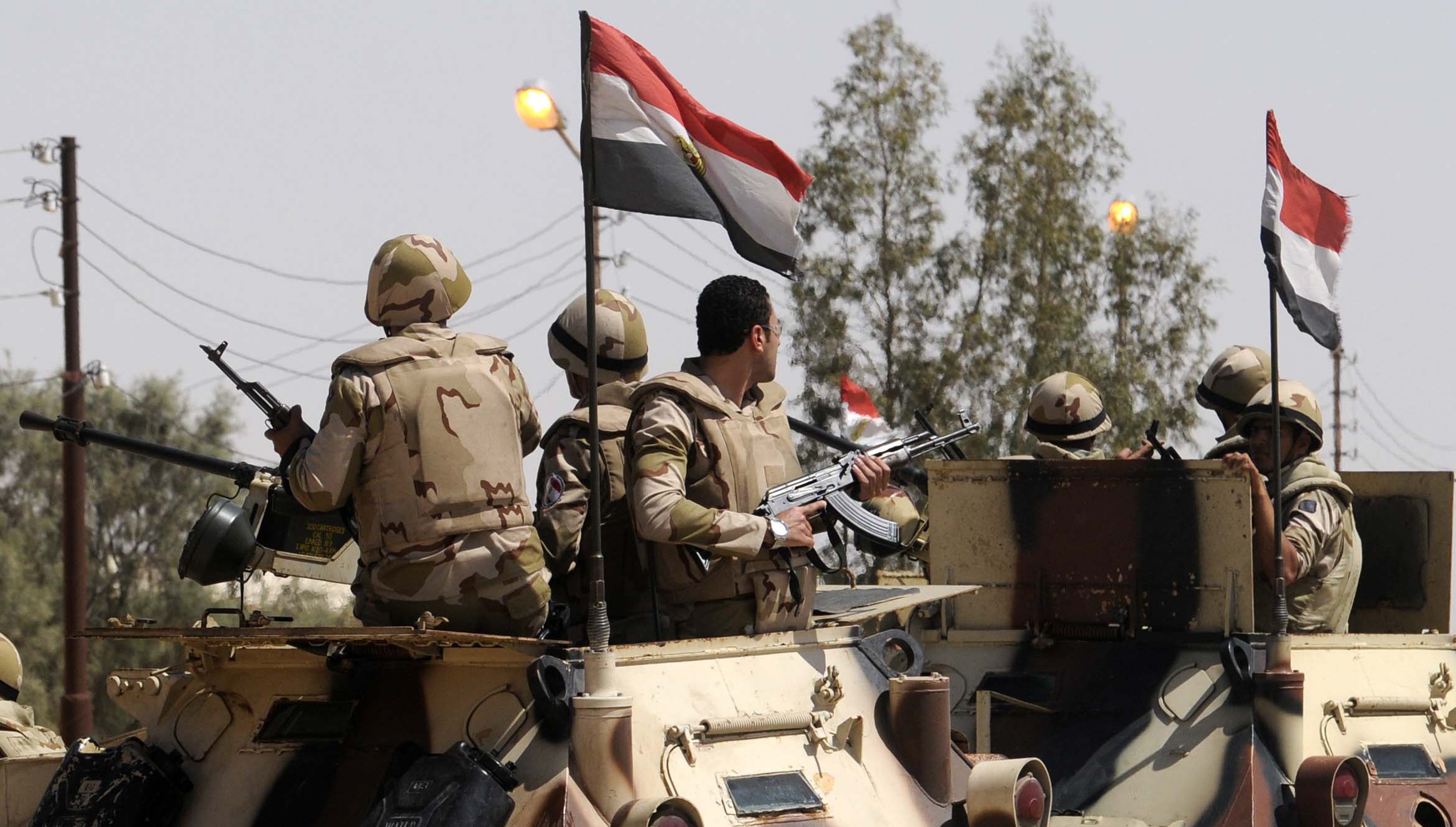 مقتل 12 إرهابياً في مواجهات مع الأمن المصري بسيناء