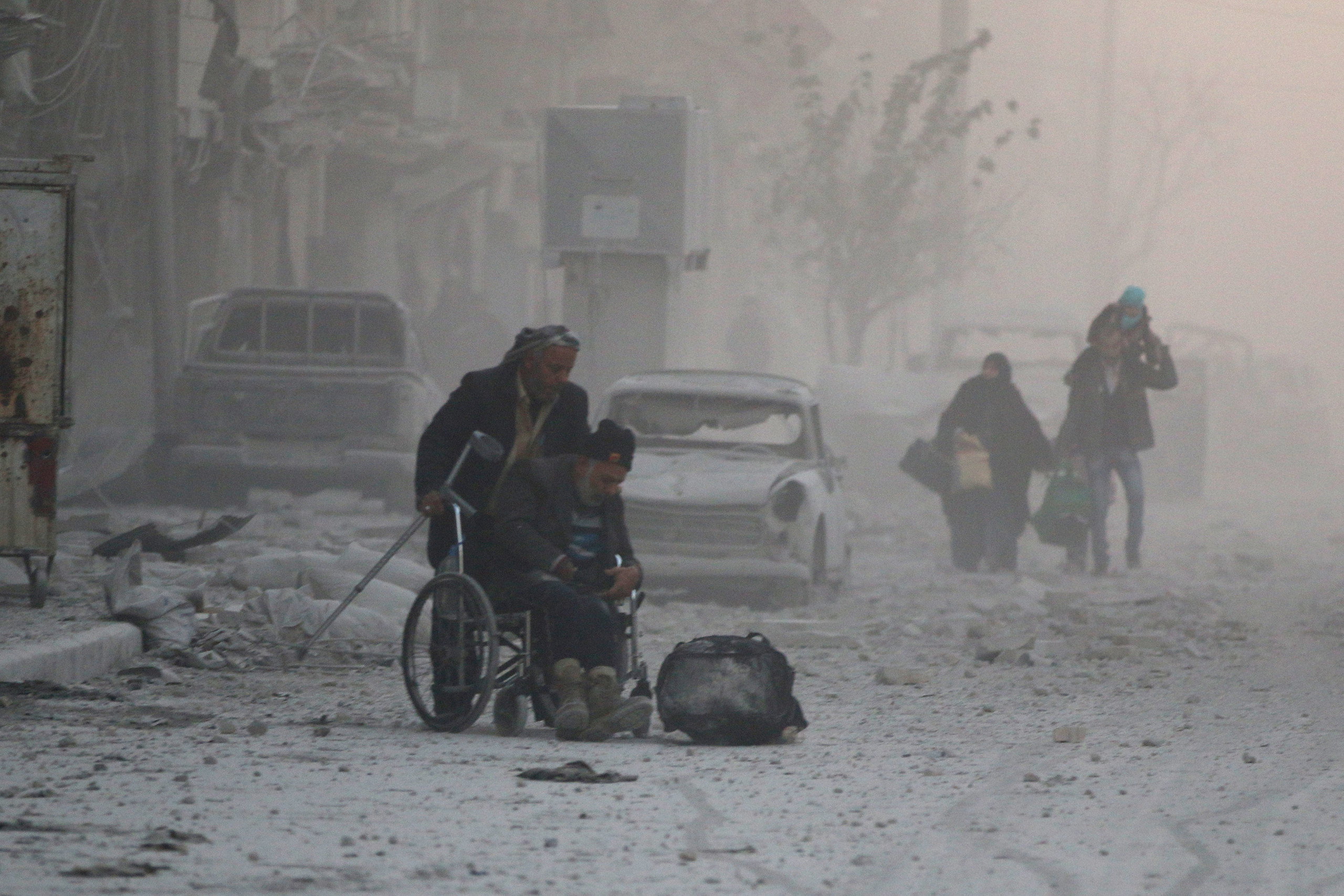 بان كي مون يجدد قلقه : نظام الأسد يرتكب فظائع في حلب